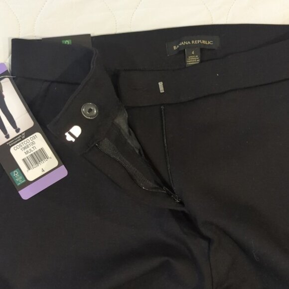 Sz 4 Banana Republic Women’s Mid Rise Straight Leg Pants - Picture 6 of 6